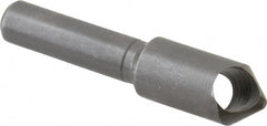 Weldon - 11/32" Head Diam, 1/4" Shank Diam, 82° High Speed Steel Countersink - Exact Tool & Supply