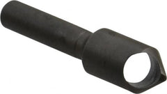 Weldon - 25/64" Head Diam, 1/4" Shank Diam, 82° High Speed Steel Countersink - Exact Tool & Supply
