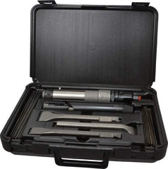 Ingersoll-Rand - 4,000 BPM, 1/4 NPT Inlet, Pneumatic Chiseling Hammer - 9 Inch Long, 368 LPM - Exact Tool & Supply