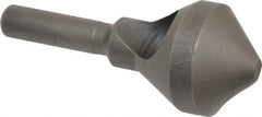 Weldon - 13/16" Head Diam, 1/4" Shank Diam, 90° High Speed Steel Countersink - Exact Tool & Supply