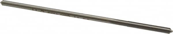 Made in USA - 0.124" High Speed Steel 4 Flute Chucking Reamer - Exact Tool & Supply