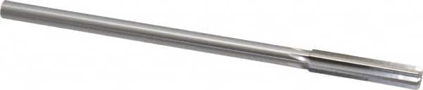 Made in USA - 0.374" High Speed Steel 6 Flute Chucking Reamer - Exact Tool & Supply