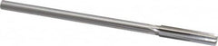 Made in USA - 0.374" High Speed Steel 6 Flute Chucking Reamer - Exact Tool & Supply