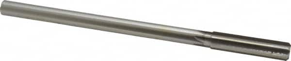 Made in USA - 0.499" High Speed Steel 6 Flute Chucking Reamer - Exact Tool & Supply