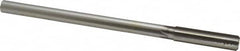 Made in USA - 0.499" High Speed Steel 6 Flute Chucking Reamer - Exact Tool & Supply