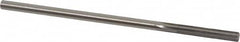 Made in USA - 0.187" High Speed Steel 6 Flute Dowel Pin Chucking Reamer - Exact Tool & Supply