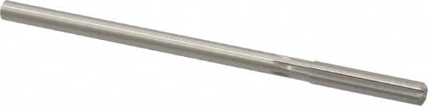 Made in USA - 0.3105" High Speed Steel 6 Flute Dowel Pin Chucking Reamer - Exact Tool & Supply