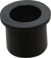 Igus - 3/8" Inside x 1/2" Outside Diam, Thermoplastic Sleeve Bearing - 5/8" Outside Diam, 1/16" Flange Thickness, 1/2" OAL - Exact Tool & Supply