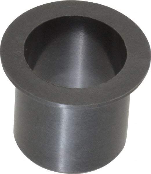 Igus - 5/8" Inside x 23/32" Outside Diam, Thermoplastic Sleeve Bearing - 15/16" Outside Diam, 0.046" Flange Thickness, 3/4" OAL - Exact Tool & Supply