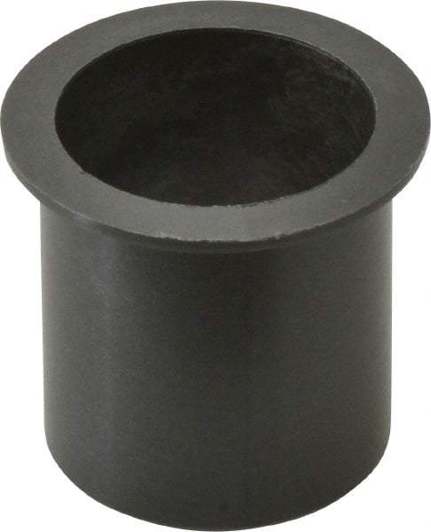Igus - 1" Inside x 1-1/8" Outside Diam, Thermoplastic Sleeve Bearing - 1-3/8" Outside Diam, 1/16" Flange Thickness, 1-1/4" OAL - Exact Tool & Supply