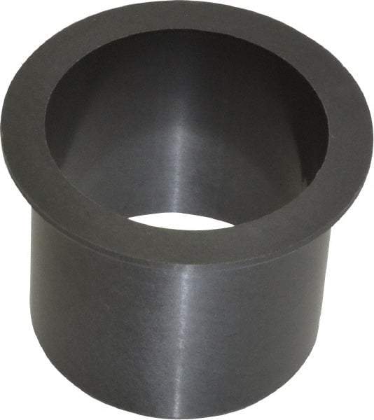 Igus - 1-1/2" Inside x 1-21/32" Outside Diam, Thermoplastic Sleeve Bearing - 2" Outside Diam, 0.078" Flange Thickness, 1-1/2" OAL - Exact Tool & Supply