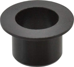 Igus - 1/2" Inside x 19/32" Outside Diam, Thermoplastic Sleeve Bearing - 7/8" Outside Diam, 0.046" Flange Thickness, 1/2" OAL - Exact Tool & Supply