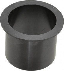 Igus - 1-1/2" Inside x 1-21/32" Outside Diam, Thermoplastic Sleeve Bearing - 2" Outside Diam, 0.078" Flange Thickness, 1-1/2" OAL - Exact Tool & Supply