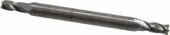 OSG - 3/32", 3/16" LOC, 1/8" Shank Diam, 1-1/2" OAL, 4 Flute, Solid Carbide Square End Mill - Double End, Uncoated, Spiral Flute, 30° Helix, Right Hand Cut, Right Hand Flute, Series 424 - Exact Tool & Supply