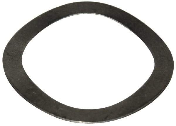 Gardner Spring - 3.612" ID x 4.627" OD, Grade 1074 Steel Wave Disc Spring - 0.047" Thick, 0.334" Overall Height, 0.162" Deflection, 159 Lb at Deflection - Exact Tool & Supply