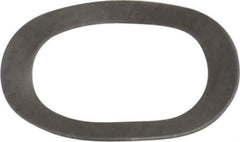 Gardner Spring - 0.265" ID x 0.367" OD, Grade 302 Stainless Steel Wave Disc Spring - 0.006" Thick, 0.03" Overall Height, 0.015" Deflection, 3 Lb at Deflection - Exact Tool & Supply