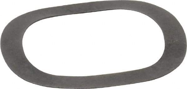 Gardner Spring - 0.65" ID x 0.855" OD, Grade 1074-1095 Steel Wave Disc Spring - 0.01" Thick, 0.06" Overall Height, 0.03" Deflection, 5.5 Lb at Deflection - Exact Tool & Supply