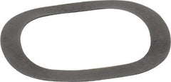 Gardner Spring - 0.65" ID x 0.855" OD, Grade 1074-1095 Steel Wave Disc Spring - 0.01" Thick, 0.06" Overall Height, 0.03" Deflection, 5.5 Lb at Deflection - Exact Tool & Supply