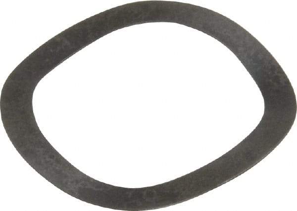 Gardner Spring - 0.78" ID x 1.004" OD, Grade 1074 Steel Wave Disc Spring - 0.011" Thick, 0.071" Overall Height, 0.035" Deflection, 8.5 Lb at Deflection - Exact Tool & Supply