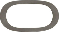 Gardner Spring - 0.961" ID x 1.235" OD, Grade 1074 Steel Wave Disc Spring - 0.014" Thick, 0.087" Overall Height, 0.043" Deflection, 15 Lb at Deflection - Exact Tool & Supply