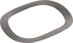 Gardner Spring - 2.057" ID x 2.645" OD, Grade 1074 Steel Wave Disc Spring - 0.028" Thick, 0.184" Overall Height, 0.09" Deflection, 57 Lb at Deflection - Exact Tool & Supply