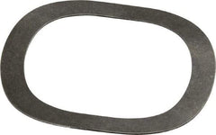 Gardner Spring - 2.42" ID x 3.118" OD, Grade 1074 Steel Wave Disc Spring - 0.035" Thick, 0.207" Overall Height, 0.104" Deflection, 88 Lb at Deflection - Exact Tool & Supply