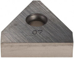 Iscar - 240605XNUW Grade IC07, 24.5mm Cutting Width Carbide Grooving Insert - Neutral, Uncoated - Exact Tool & Supply