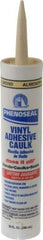 DAP - 10.01 oz Cartridge Off-White Acrylic & Latex Caulk - 180°F Max Operating Temp, 30 min Tack Free Dry Time - Exact Tool & Supply