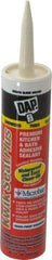 DAP - 10.1 oz Cartridge Off-White Acrylic & Latex Caulk - -30 to 180°F Operating Temp, 30 min Tack Free Dry Time - Exact Tool & Supply