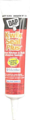 DAP - 5.5 oz Tube White Acrylic & Latex Caulk - -30 to 180°F Operating Temp, 30 min Tack Free Dry Time - Exact Tool & Supply