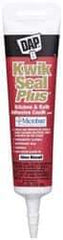 DAP - 5.5 oz Tube Off-White Acrylic & Latex Caulk - -30 to 180°F Operating Temp, 30 min Tack Free Dry Time, 24 hr Full Cure Time - Exact Tool & Supply