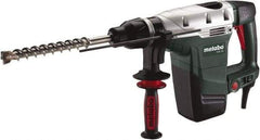 Metabo - 120 Volt 1-3/4" SDS Max Chuck Electric Hammer Drill - 0 to 2,840 BPM, 0 to 450 RPM, Reversible - Exact Tool & Supply