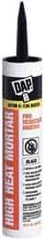DAP - 10 oz Brick/Mortar Repair - Black, 56 Linear Ft at 1/8" Bead Coverage, Silicate Cement - Exact Tool & Supply
