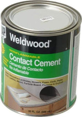 DAP - 32 Fluid Ounce Container, Tan, Can Polychloroprene Construction Adhesive - Service Temp from -40 to 180°F, 30 to 40 min Fixture Time, Indoor - Exact Tool & Supply