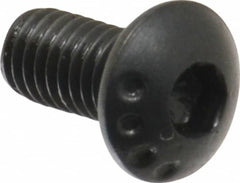 Made in USA - M3x0.50 Metric Coarse Hex Socket Button Cap Screw - Exact Tool & Supply