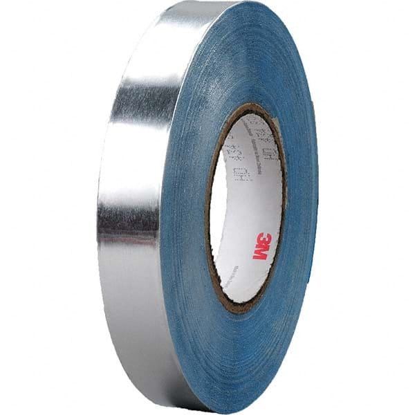 3M - 36 Yd x 6" x 8 mil Silver Aluminum Foil Tape - Exact Tool & Supply