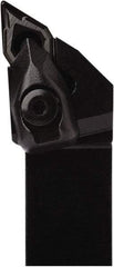 Seco - DDJN, Left Hand Cut, 93° Lead Angle, 1" Shank Height x 1" Shank Width, Negative Rake Indexable Turning Toolholder - 6" OAL, DNMG 432 Insert Compatibility, Series Dual Clamp - Exact Tool & Supply
