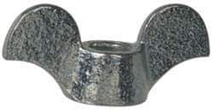 Value Collection - 3/4-10 UNC, Uncoated, Steel Standard Wing Nut - Grade 1015-1025, 2-15/16" Wing Span, 1-7/8" Wing Span, 1-1/4" Base Diam - Exact Tool & Supply