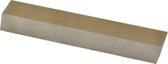 Interstate - M2 High Speed Steel Square Tool Bit Blank - 5/8" Wide x 5/8" High x 4-1/2" OAL, Ground - Exact Tool & Supply