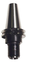 Bilz - BT40 Taper Shank Tapping Chuck/Holder - M8 to M20 Tap Capacity, 116mm Projection, Size 2 Adapter, Quick Change, Through Coolant - Exact Tool & Supply