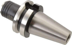 Bilz - BT40 Taper Shank Tapping Chuck/Holder - M3 to M12 Tap Capacity, 99mm Projection, Size 1 Adapter, Quick Change, Through Coolant - Exact Tool & Supply