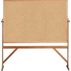 Ghent - Cork Bulletin Boards Style: Reversible Bulletin Board Color: Natural Cork - Exact Tool & Supply