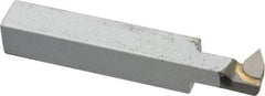 Accupro - 3/8 x 3/8" Shank, Threading Single Point Tool Bit - IDRT-60, Grade Micrograin - Exact Tool & Supply