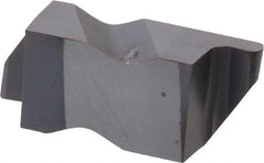 Kennametal - 3031NR Grade KC5025, 1.58mm Cutting Width Carbide Grooving Insert - 2.39mm Max Depth of Cut, Right Hand, 0.79mm Corner Radius, TiAlN Finish - Exact Tool & Supply