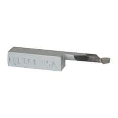 Accupro - 3/8 x 3/8" Shank, Threading Single Point Tool Bit - IDLT-61, Grade Micrograin - Exact Tool & Supply