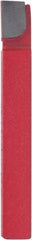 Made in USA - 7/16 x 7/16" Shank, Lead Angle Turning Single Point Tool Bit - BR-7, Grade K68 - Exact Tool & Supply