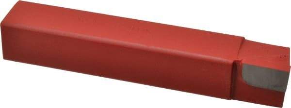 Interstate - 1 x 1" Shank, Square Shoulder Turning Single Point Tool Bit - AR-16, Grade C2 - Exact Tool & Supply