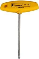 Kennametal - TP15 Torx Plus Drive, T Handle Driver for Indexable Slotting Cutter - Compatible with Insert Screws - Exact Tool & Supply