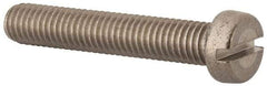 Value Collection - M8x1.25 Metric Coarse, 45mm Length Under Head Slotted Drive Machine Screw - Fillister Head, Grade 18-8 & A2 Stainless Steel, Uncoated, Without Washer - Exact Tool & Supply
