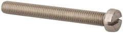 Value Collection - M8x1.25 Metric Coarse, 70mm Length Under Head Slotted Drive Machine Screw - Fillister Head, Grade 18-8 & A2 Stainless Steel, Uncoated, Without Washer - Exact Tool & Supply